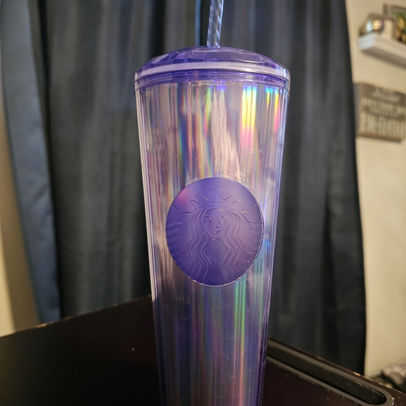 Starbucks Other - New Starbucks Holographic Purple Tumbler